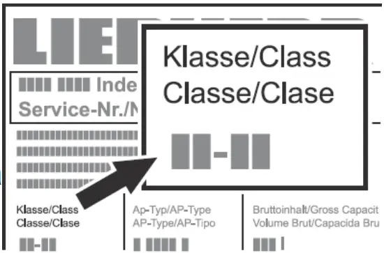 LIEBHERR EFI Ice Cream Chest Freezer - Climate rating
