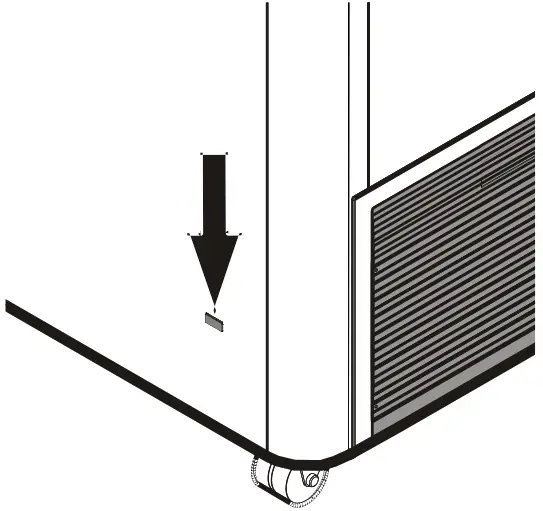 LIEBHERR EFI Ice Cream Chest Freezer - switch the appliance