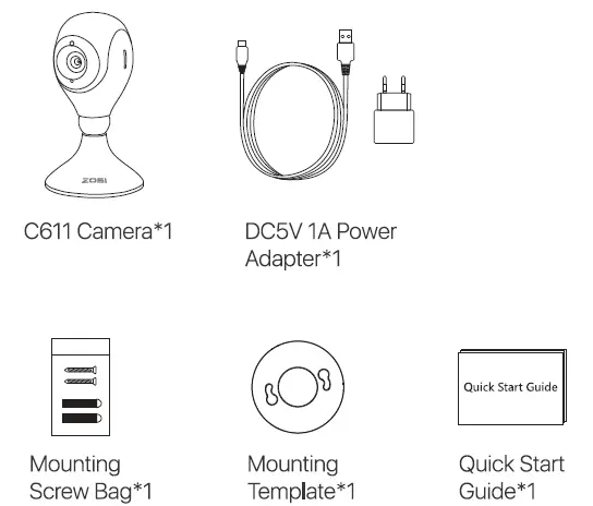 ZOSI-C611-Indoor-Home-WiFi-Security-Camera-FIG-2