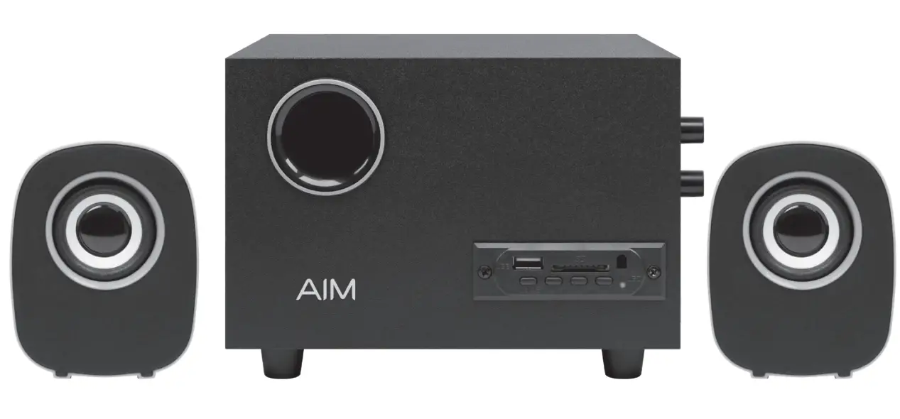 AIM MM458.1 2.1 Multi Media System with Bluetooth