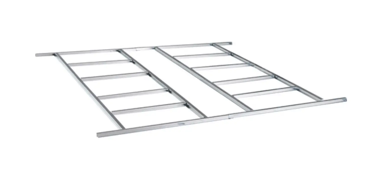 Floraworld 012334 Foundation For Pent Roof House Instruction Manual