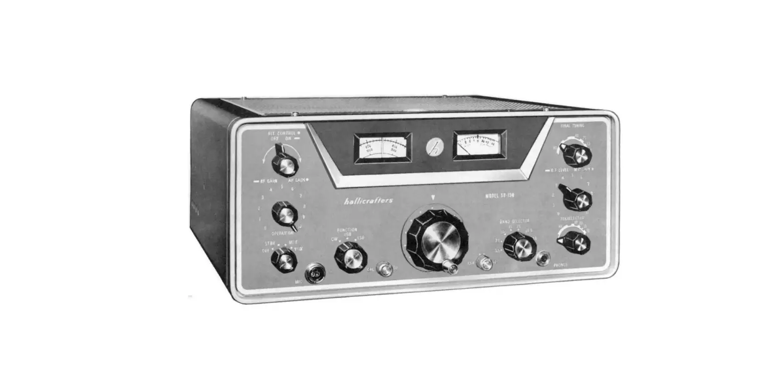 Hallicrafters Sr-160 Transceiver User Manual Hallicrafters Sr-160 Transceiver User Manual