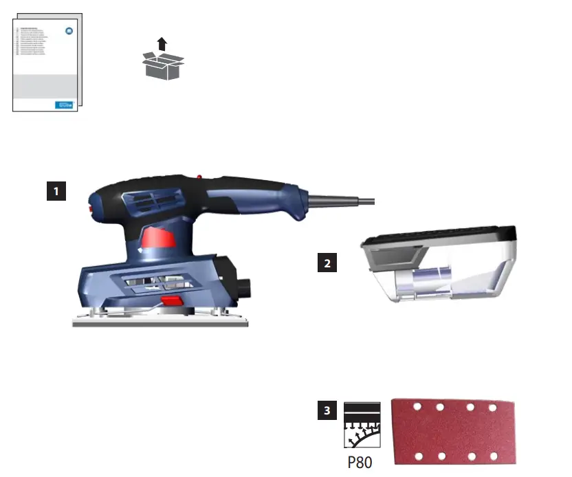 Gude FS 90 1 Surface Sander-fig1