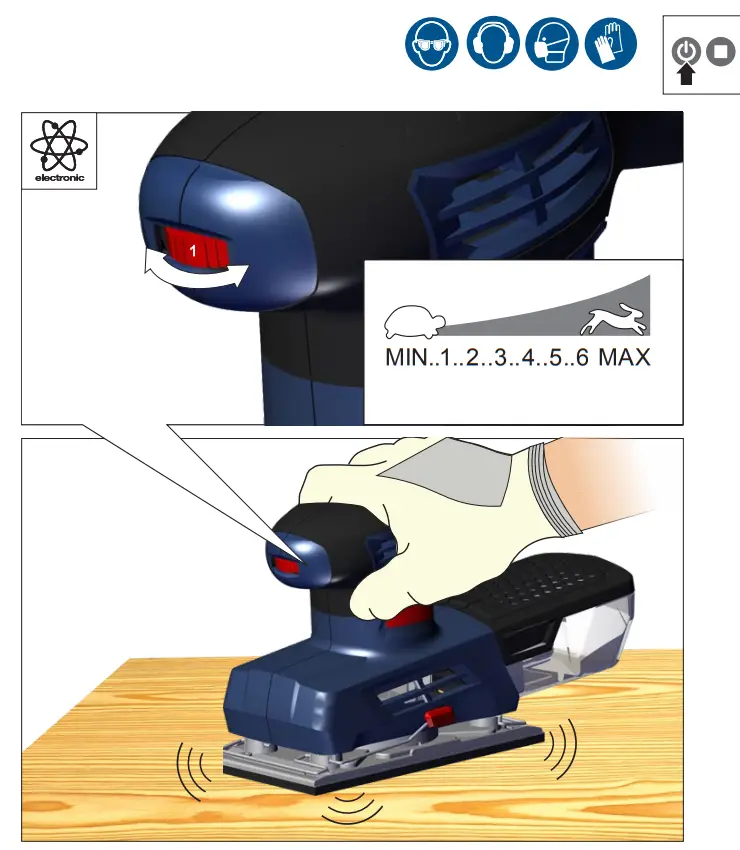 Gude FS 90 1 Surface Sander-fig5