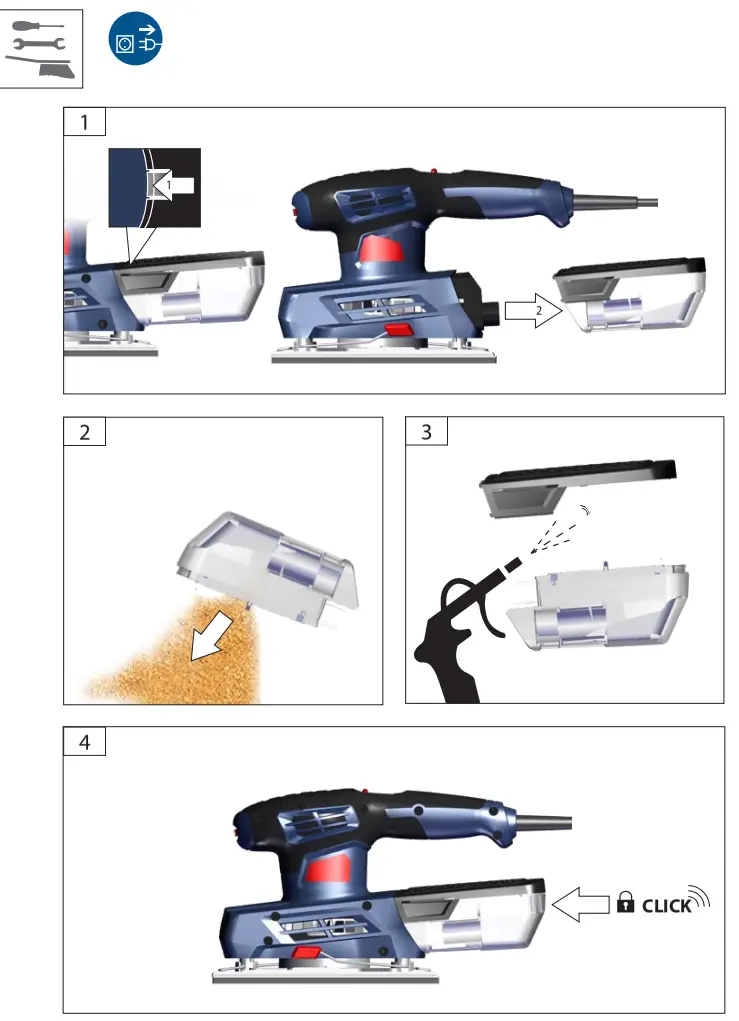 Gude FS 90 1 Surface Sander-fig6