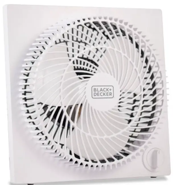 BLACK-DECKER-BFB09W-9 Inch-Frameless-Box-Fan-product-image