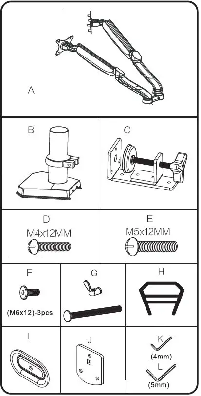 AOC-AD110D0-Ergonomic-Monitor-Arm-1