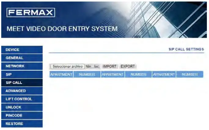 FERMAX F95391 Meet Guard Unit - SIP Call