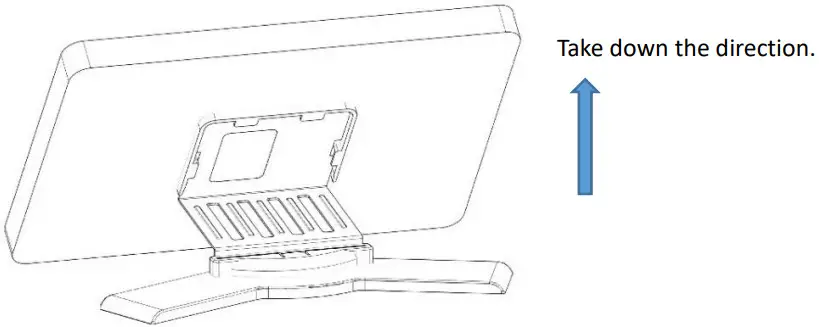 FERMAX F95391 Meet Guard Unit - removing the display