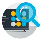 element E4AA70R-G 70 inch 4K UHD HDR10 Roku - Roku Smart Platform