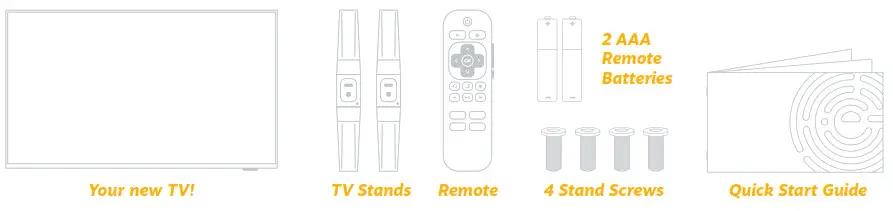 element E4AA70R-G 70 inch 4K UHD HDR10 Roku TV - 1