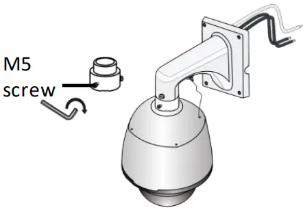 ACTi Z952 Speed Dome Camera - M5 screws