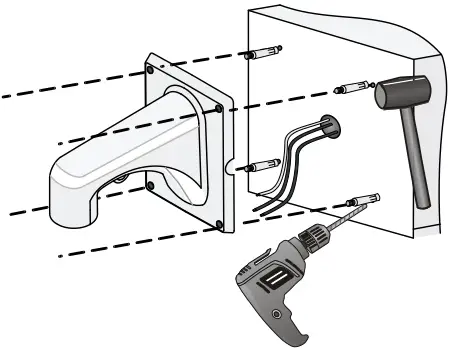 ACTi Z952 Speed Dome Camera - expansion bolts