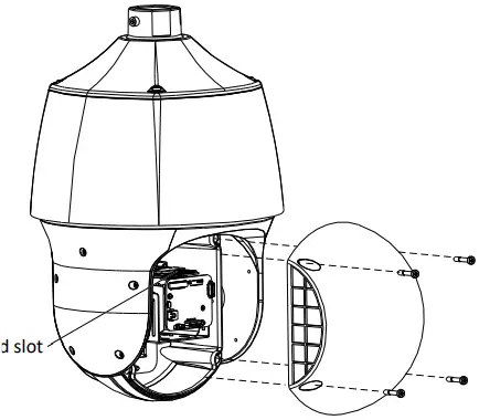 ACTi Z952 Speed Dome Camera - main board