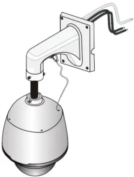 ACTi Z952 Speed Dome Camera - safety wire