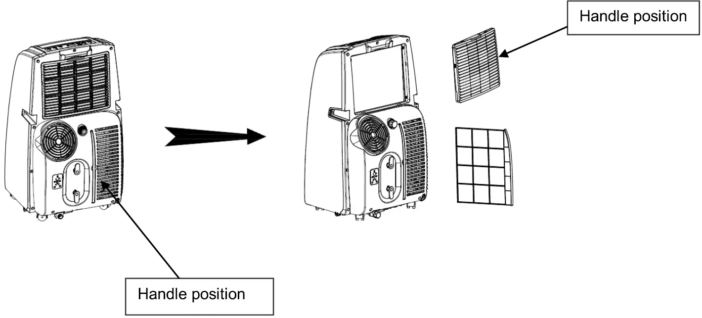 AIREMAX Portable Air Conditioner APE514H maintenance