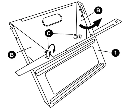 anko 42965886 Portable BBQ Charcoal Grill -FIGURE 2