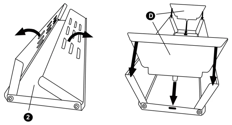 anko 42965886 Portable BBQ Charcoal Grill -FIGURE 3