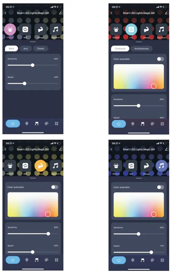 anko Smart LED Lights Magic 5M User Manual - Control