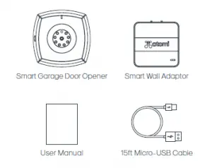 smart garage door opener adaptor manual