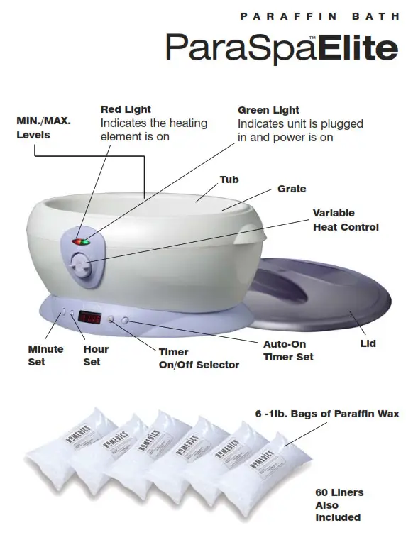 PAR-270 Paraffin Bath Para Spa Elite 2