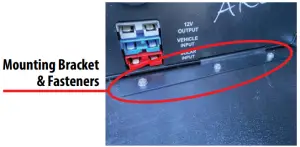 FIG 1 Mounting Bracket and Fasteners