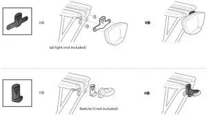 TOPEAK TCS-2203 Babyseat II Suspension Child Carrier-- Rele