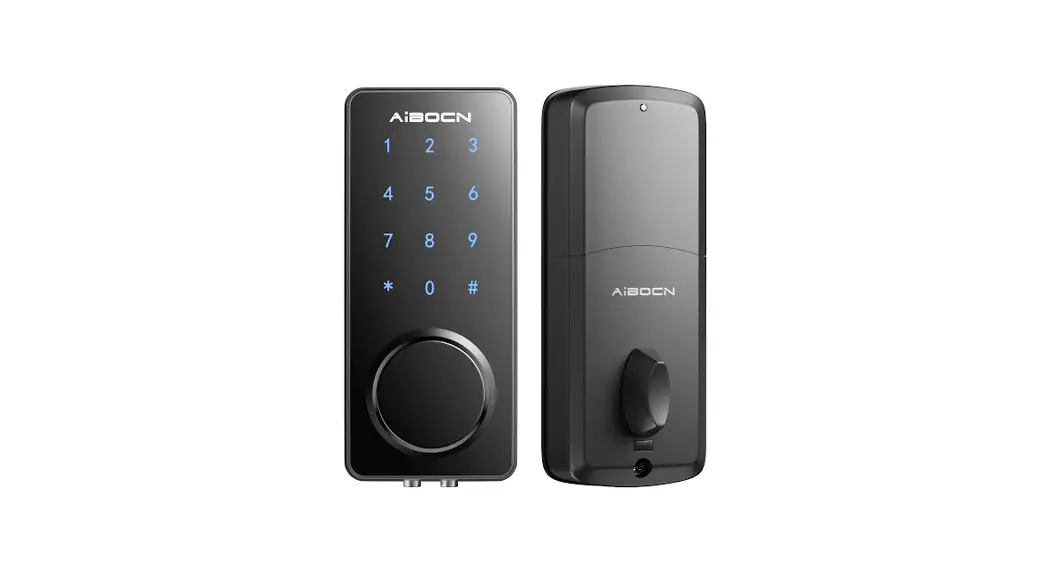 Aibocn Ab-gs3011 Smart Lock Keyless Entry Door Lock Deadbolt Installation Guide