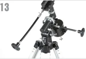 CELESTRON 21049 127EQ Telescope - Ascension axis