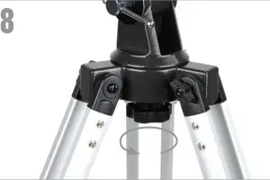 CELESTRON 21049 127EQ Telescope - mounting platform