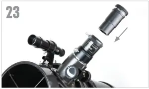 CELESTRON 21049 127EQ Telescope - telescope tube back1