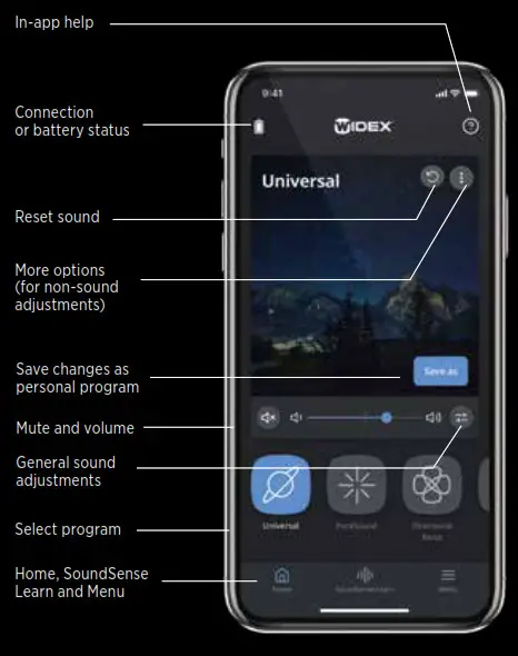 WIDEX mRIC R D 440 Premium+ Rechargeable Hearing Aid-SCREEN