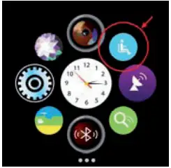 Sedentary-Exercise Alert Icon