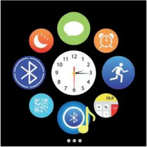 imperii RR FIERRO SmartBand Menu interface