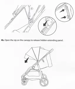 babylo Grande XL Stroller Instruction-4a