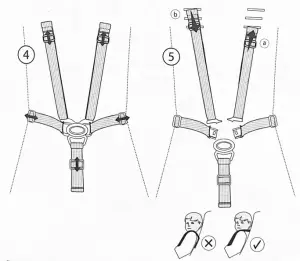 babylo Grande XL Stroller Instruction-babylo Grande XL Stroller Instruction-harness2