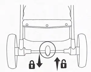babylo Grande XL Stroller Instruction-brakes