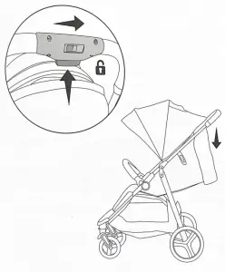 babylo Grande XL Stroller Instruction-folding