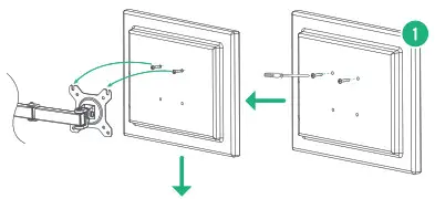 BAUHN AMAB-0621-D Dual Monitor Bracket - Moun your monitors 1