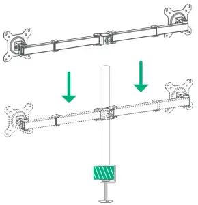 BAUHN AMAB 0621 D Dual Monitor Bracket - fig 5