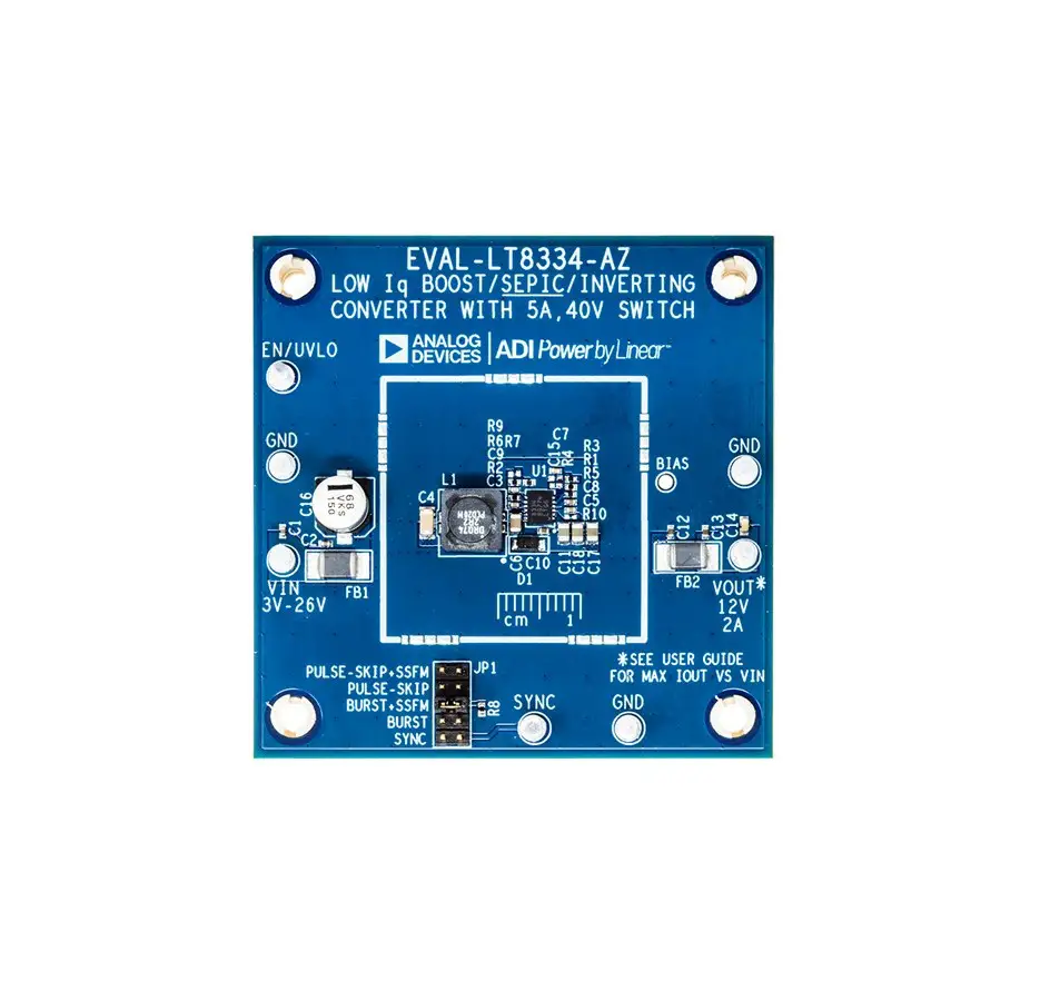 Analog Devices Lt8334 Low Iq Boost/sepic/inverting Converter With 5a 40v Switch Instruction Manual Analog Devices Lt8334 Low Iq Boost/sepic/inverting Converter With 5a 40v Switch Instruction Manual