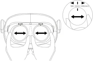 Pico C1710 VR IPD Adjustment