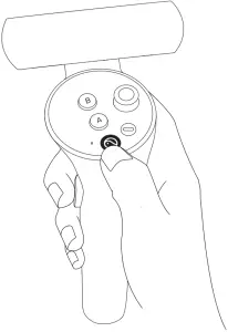 Pico C1710 VR Motion 2 Power on the Controller