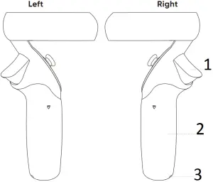 Pico C1710 VR Motion Controller AA
