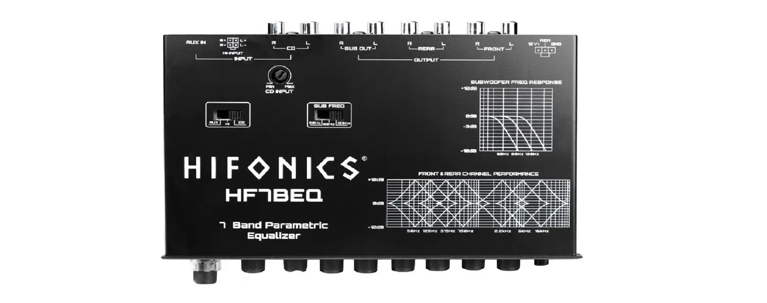 Hifonics Hf7beq 7 Band Equalizer User Guide Hifonics Hf7beq 7 Band Equalizer User Guide