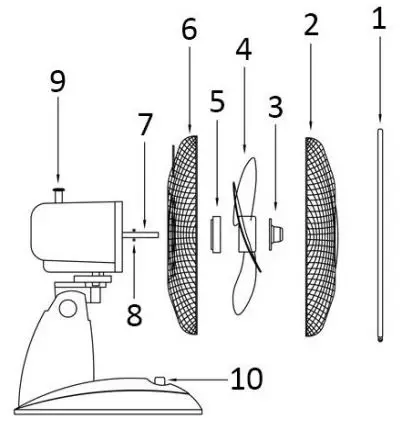 Saramonic MaskMic Microphone Holder for Lavalier - PARTS DESCRIPTION