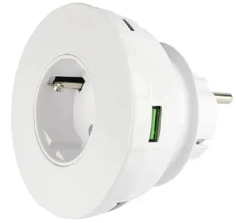 fontastic Connect 4 USB Power Outlet Adapter poduct