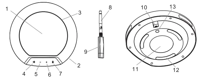 Angekis ASP-10D-2 Cleartalk HD Daisy Chain 1