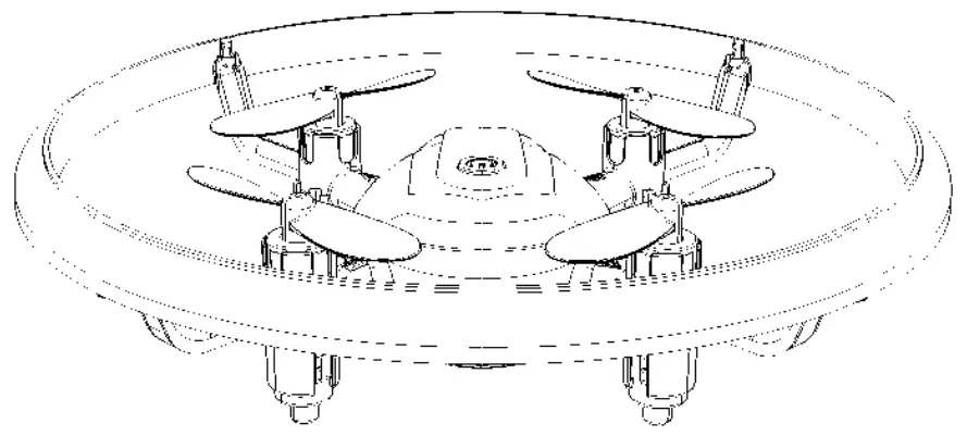 DENVER DRO 121 4 Axis Drone-