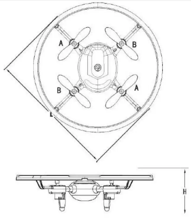 DENVER DRO 121 4 Axis Drone-CONTENTS1